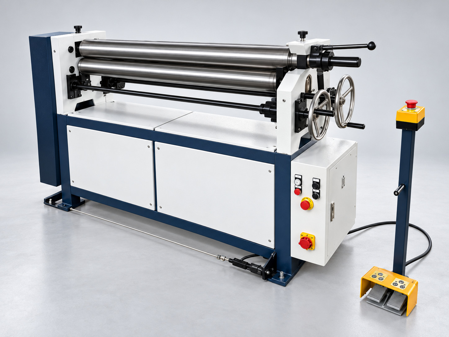 Imagem ilustrativa de Curvadoras de perfis e chapas, gerada com base no catálogo WMTCNC