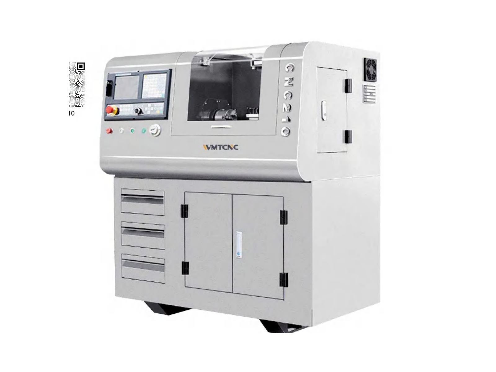 Tornos CNC modelos CNC180 e CNC210