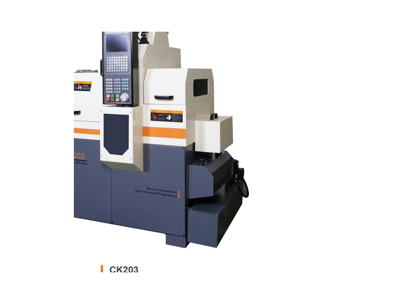 Tornos CNC tipo suíço CK0703, CK1303 e CK203