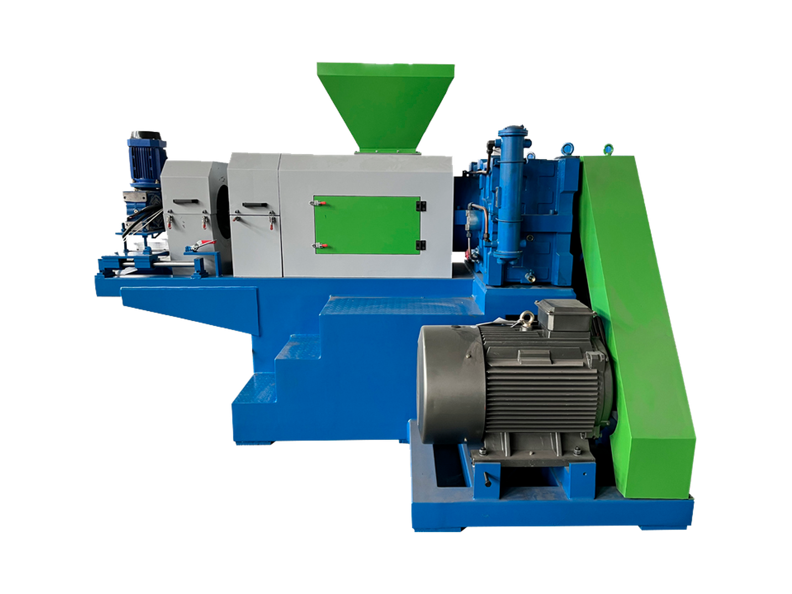 Squeezing Power Green para processamento de plásticos